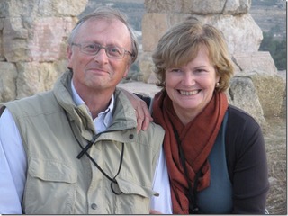 Alfons en Maureen in jordanie